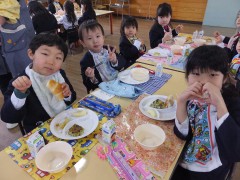 2015年 3月10日 お別れ給食会